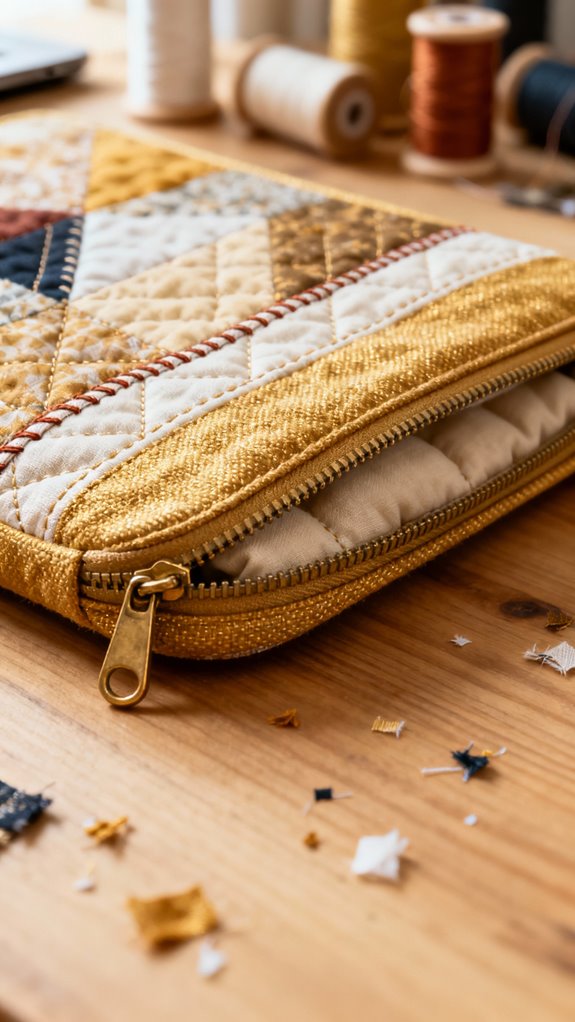 scrap laptop sleeve project