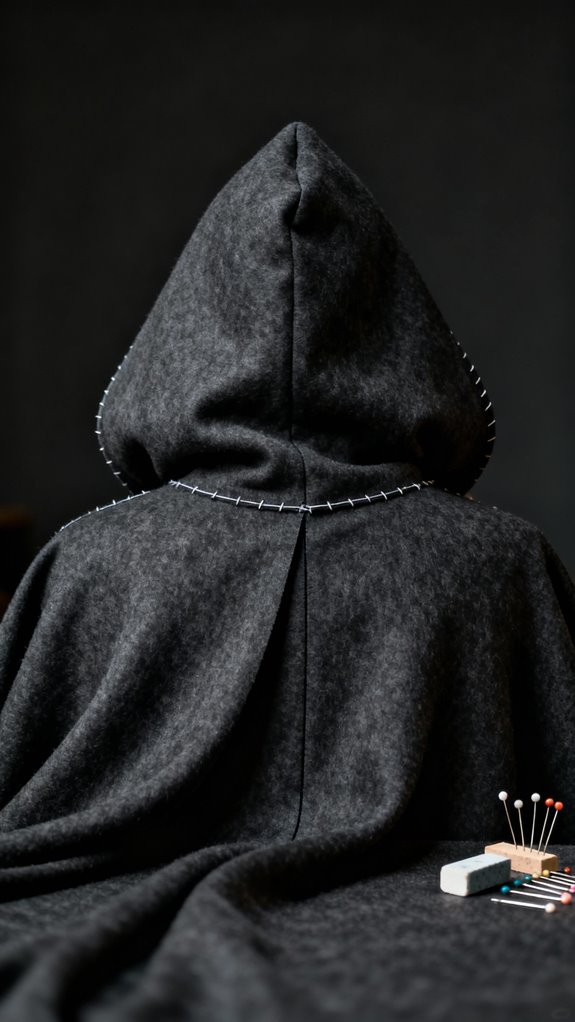 seamless cloak construction techniques