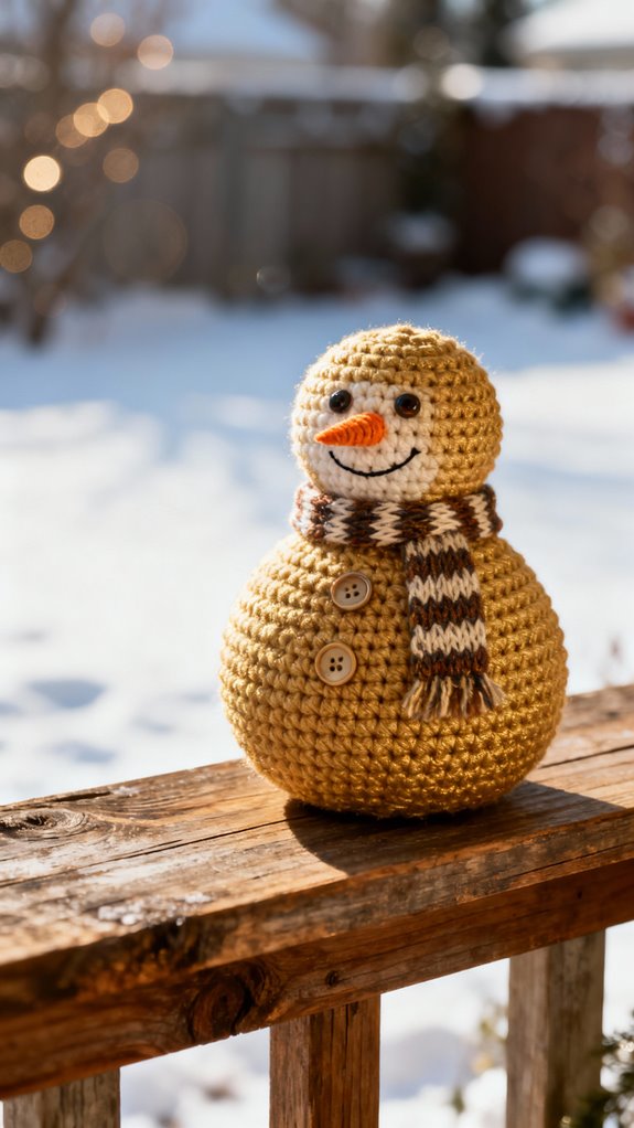 seamless snowman construction technique