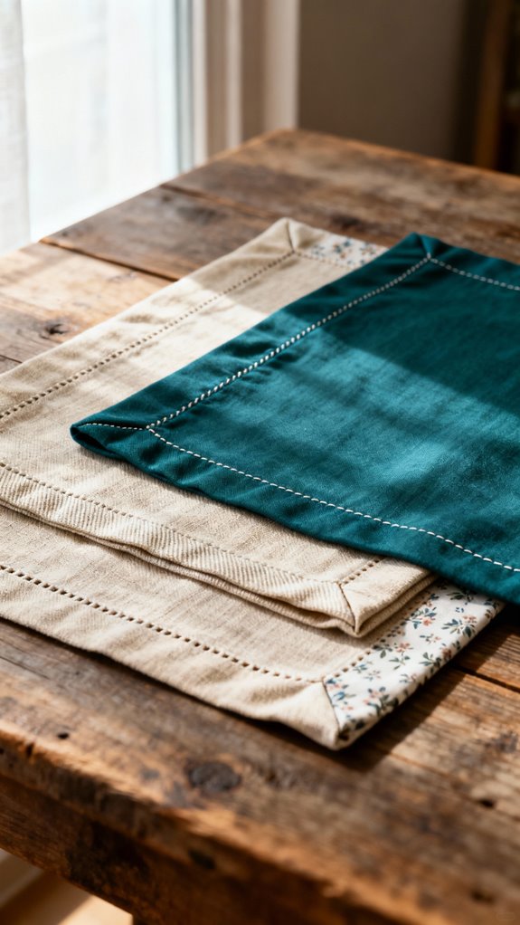 self binding placemat technique
