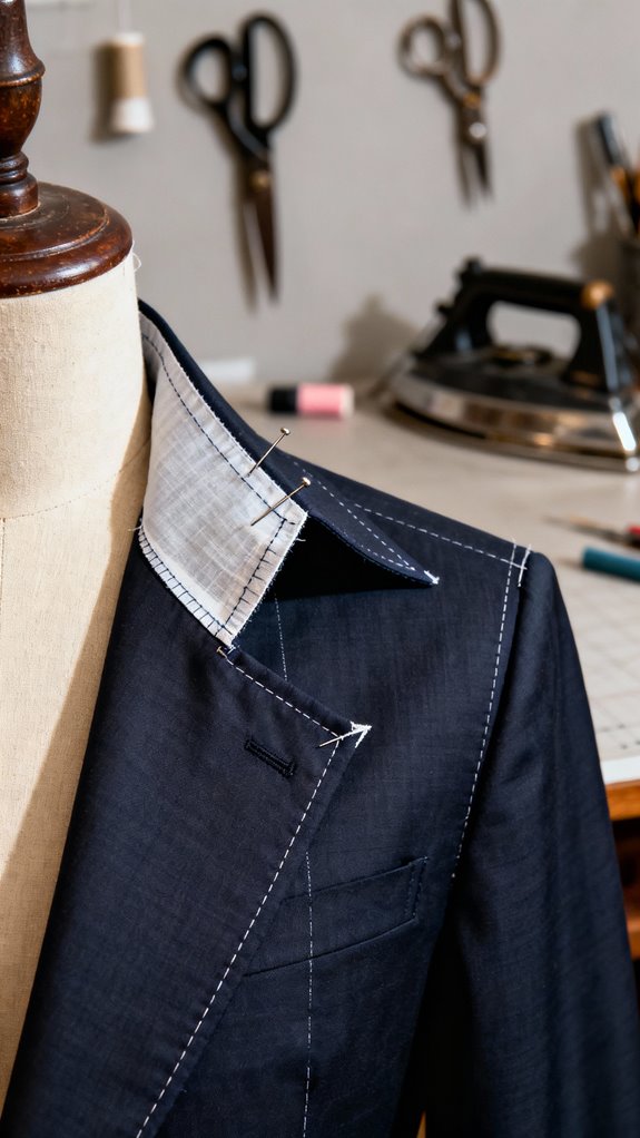 sew in interfacing for collars
