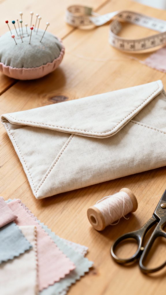 sewing envelope closure pillowcase