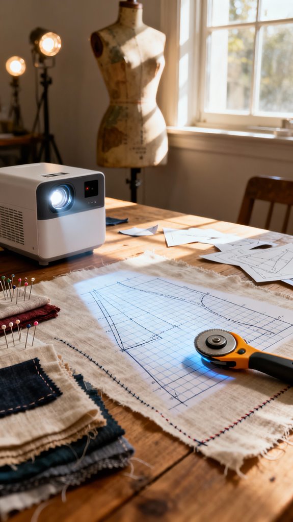 short throw projector efficiency