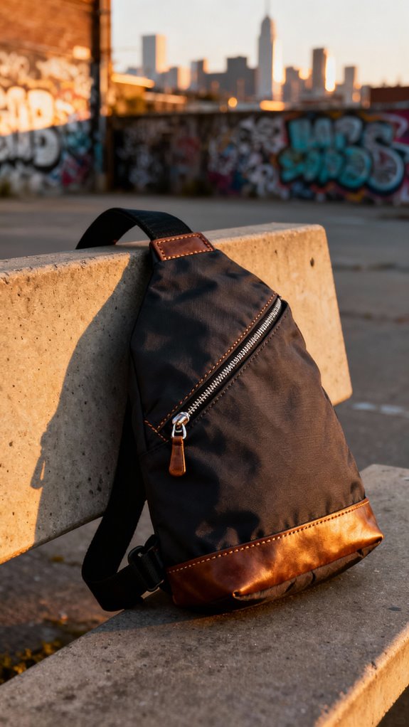 sleek functional urban sling