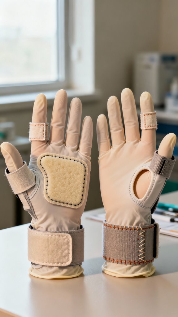 specialized adaptive medical gloves