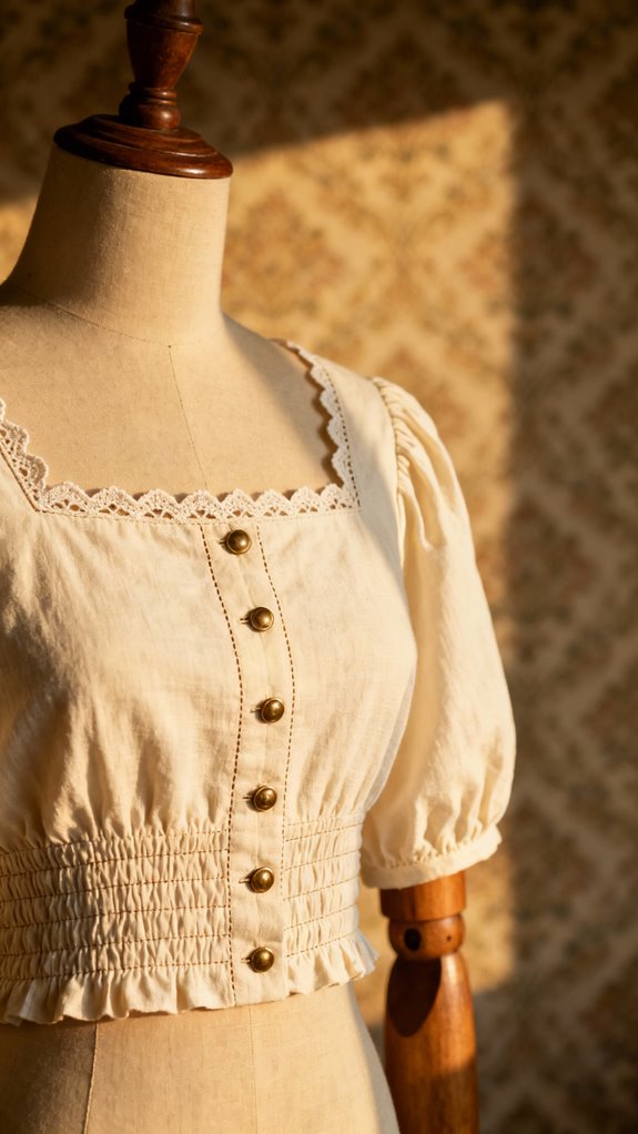 square neck crop top
