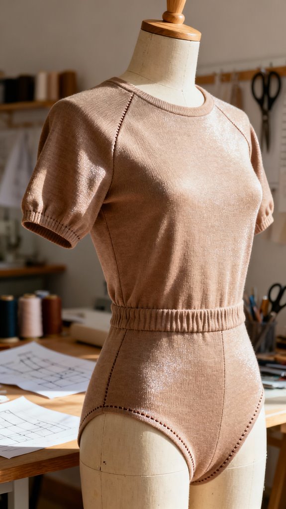 stretchy knit romper pattern