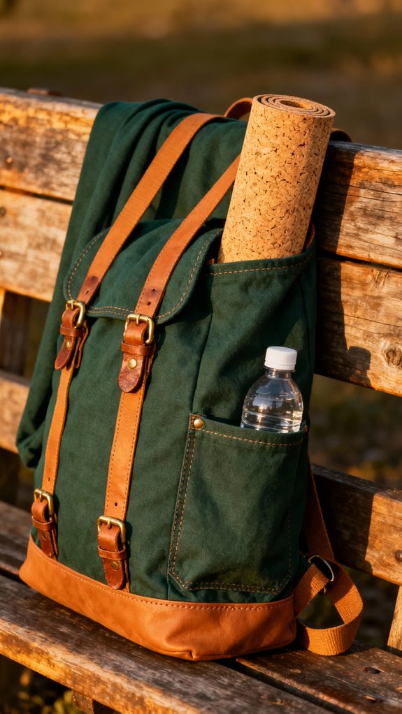 stylish functional yoga carrier