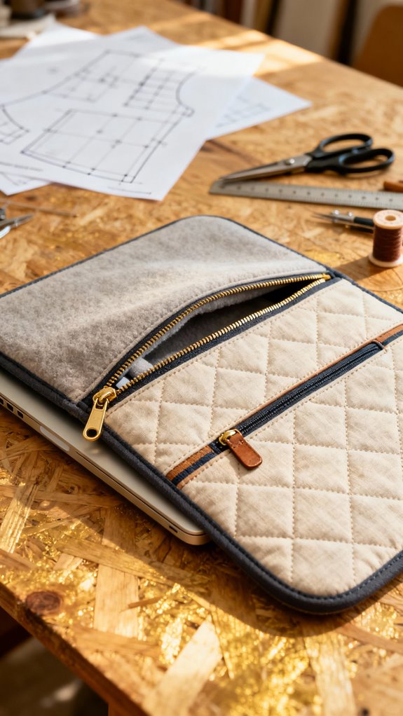 stylish protective laptop sleeve