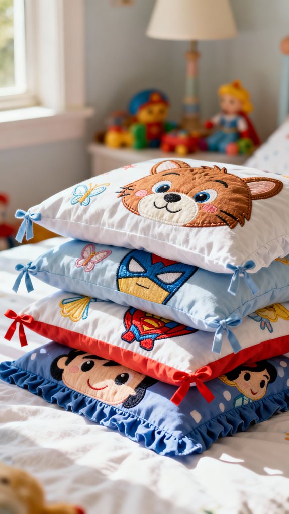 superhero character pillowcases project