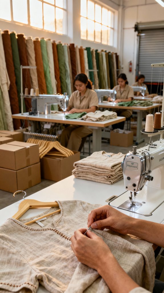 sustainable bulk clothing production