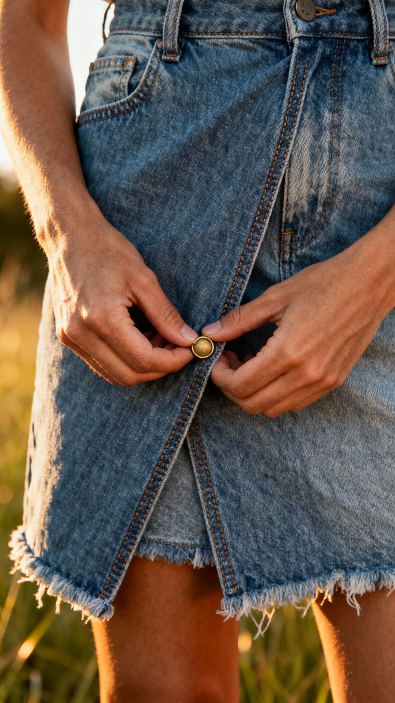 sustainable organic cotton skort