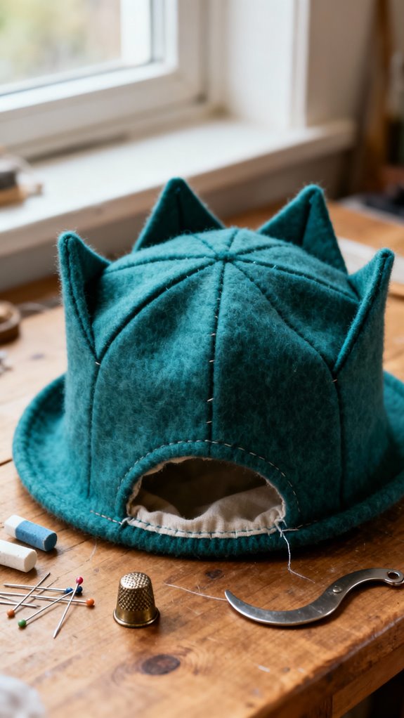tailored fit beanie design