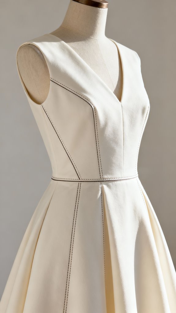 tailored fit with princess seams
