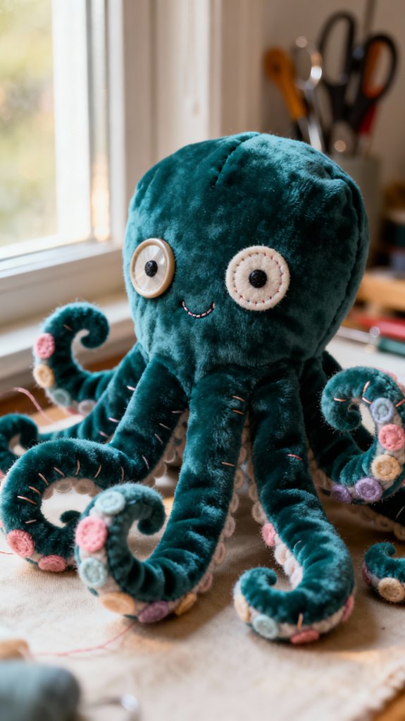 tentacle sewing precision challenge