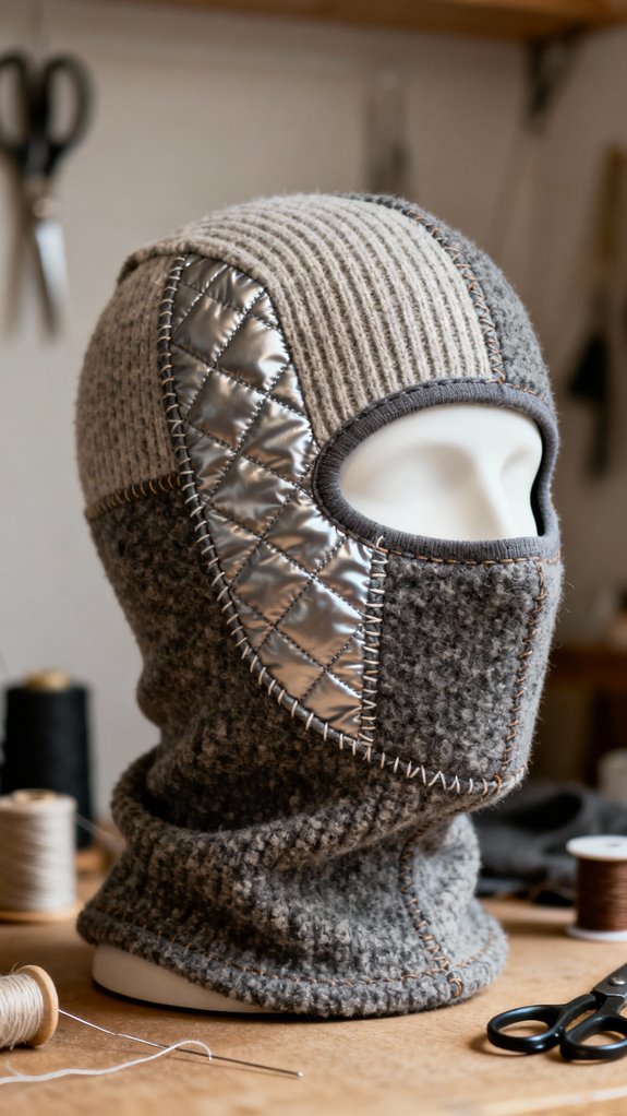 textured balaclava construction techniques