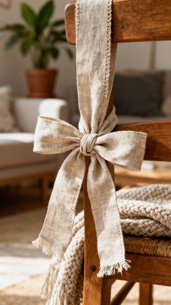 tie on bow technique