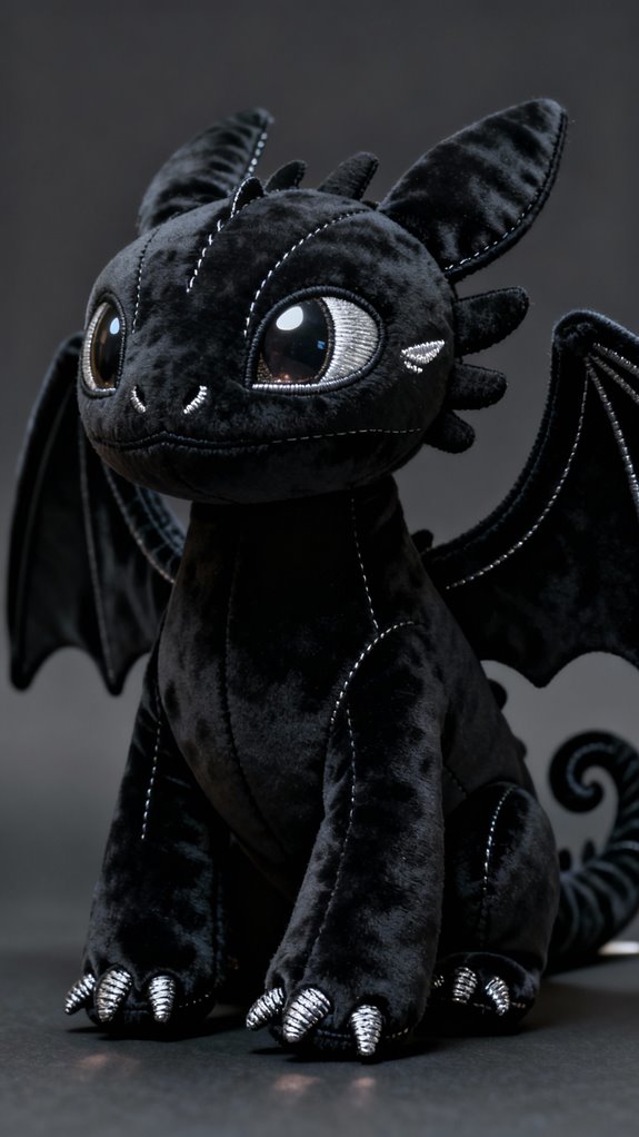 toothless plush sewing project