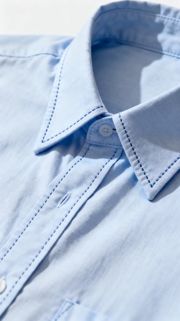 topstitching for durability and style