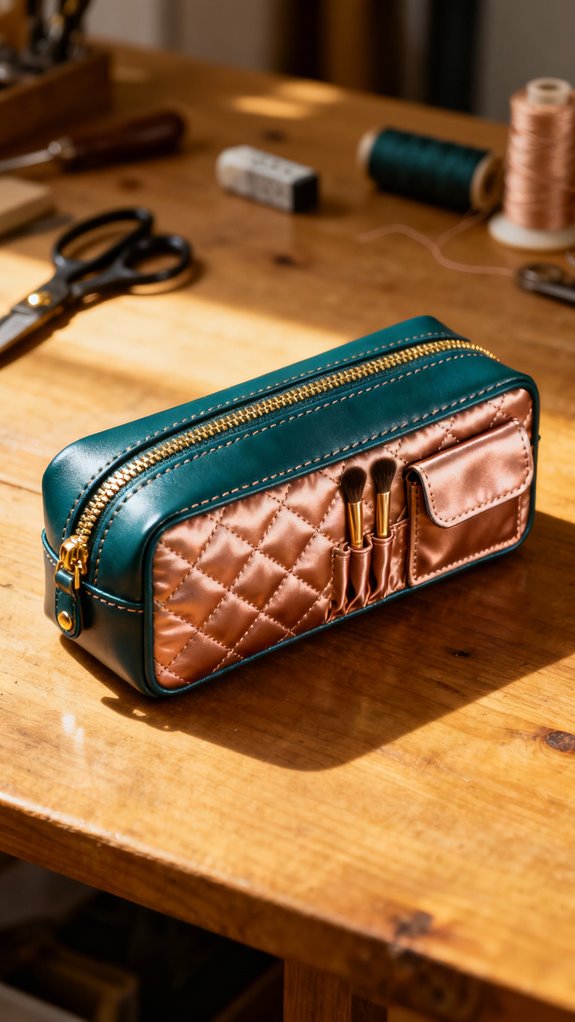 topstitching for professional finish