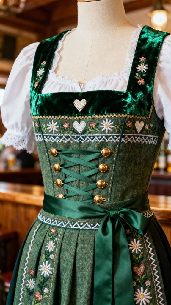 traditional oktoberfest dirndl design
