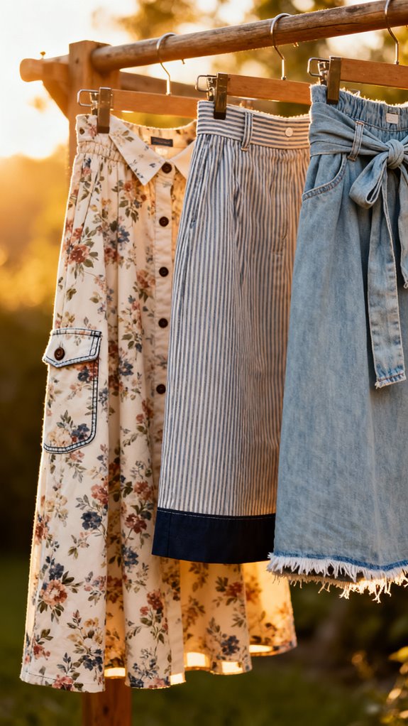 transform shirts into skirts
