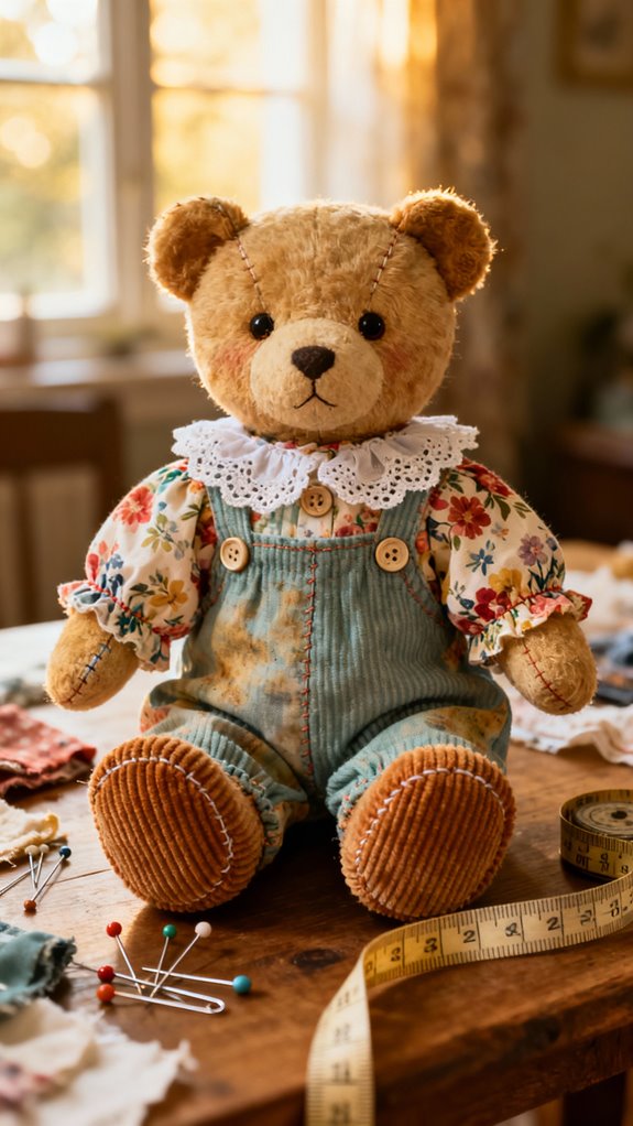 transforming clothes into bears