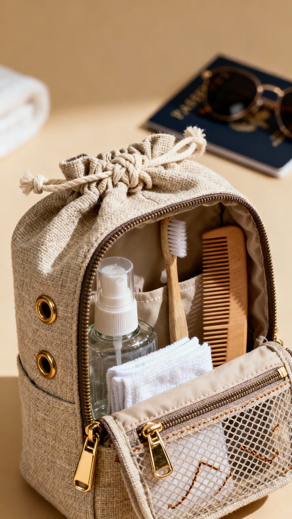 travel friendly toiletry organizer