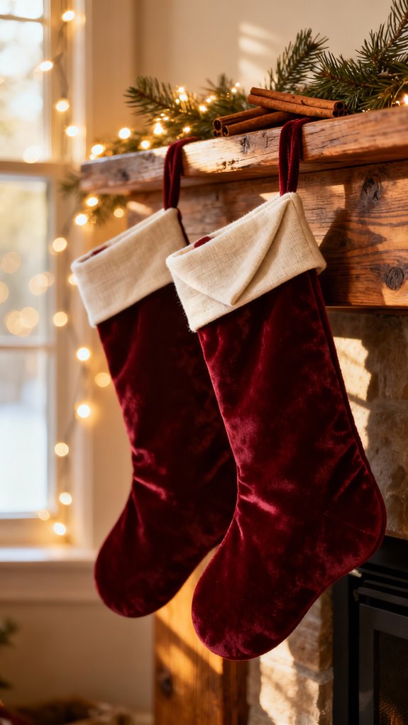 two layer folded cuff stockings