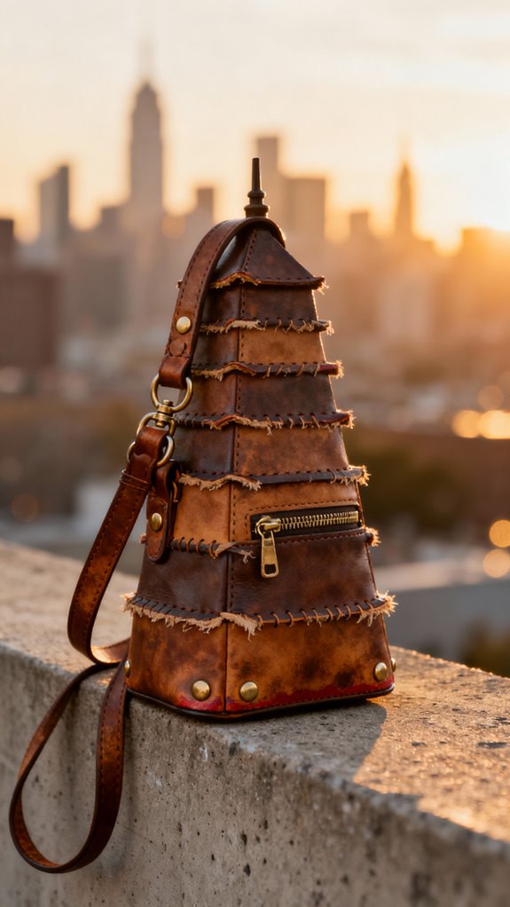 unique structured crossbody design