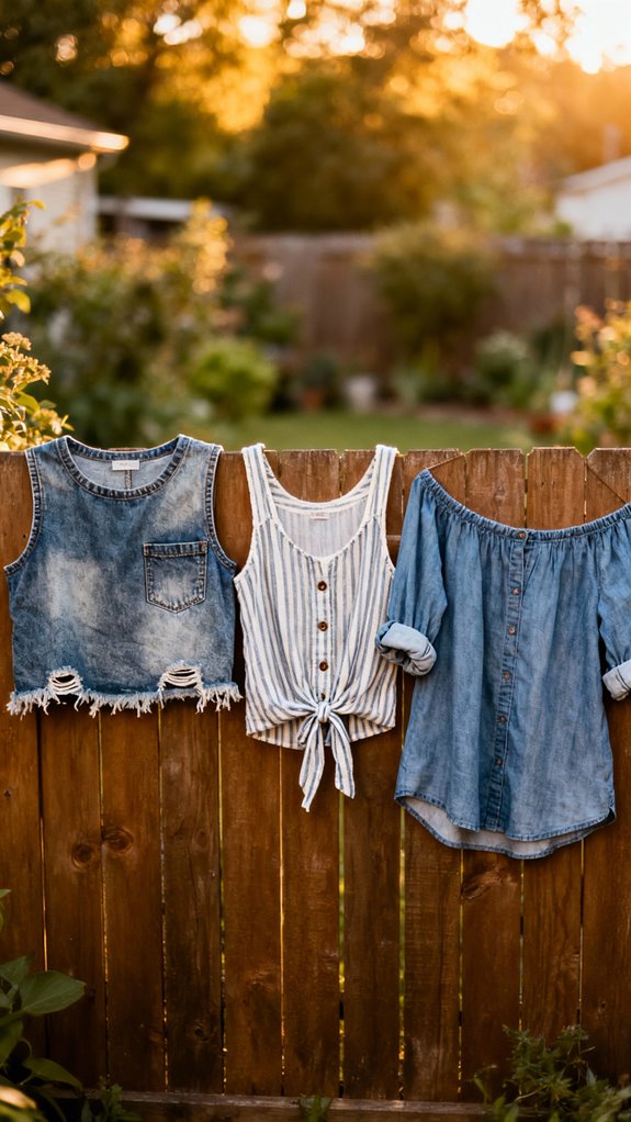 upcycled summer tops creativity