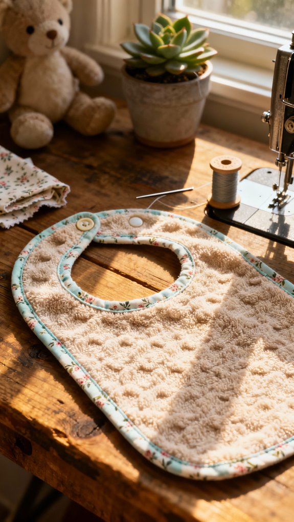 upcycled towel bib benefits