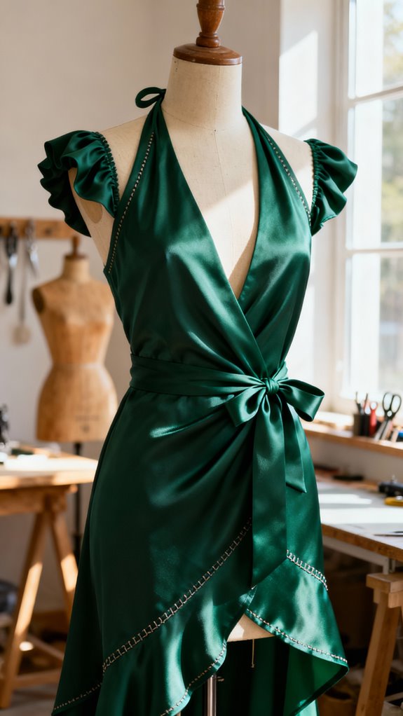 versatile adjustable halter dress