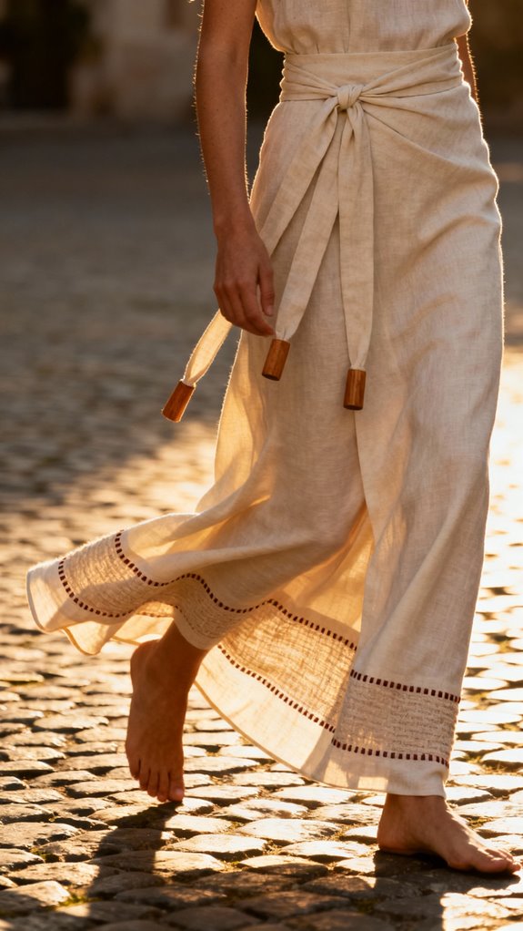 versatile adjustable wrap skirt