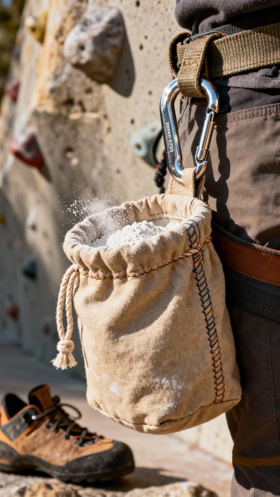 versatile climbing chalk bag
