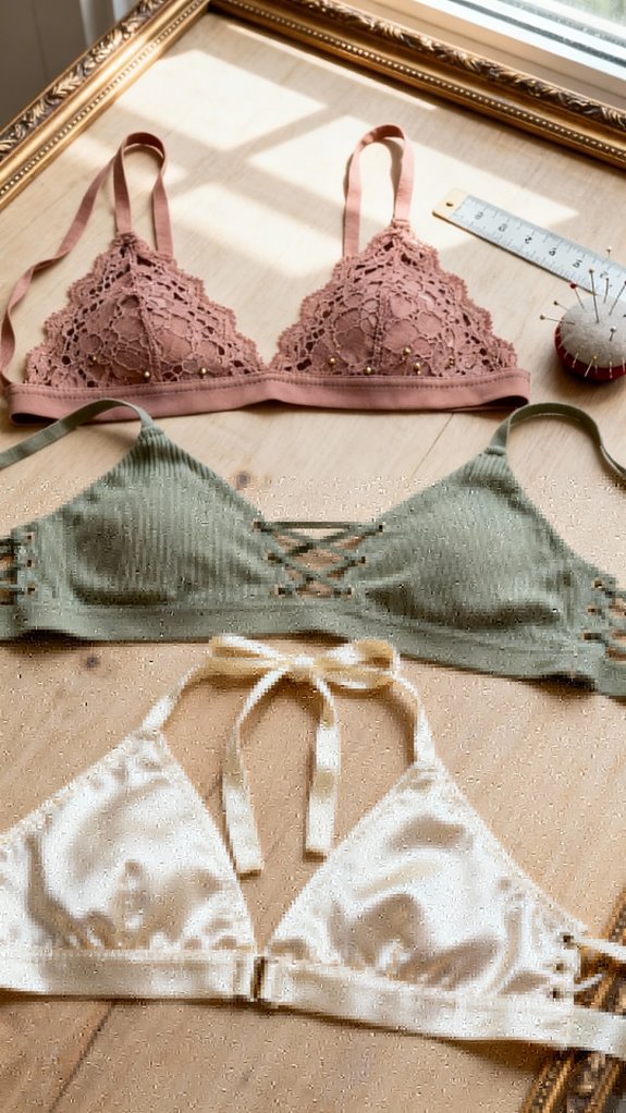 versatile convertible strap bralette