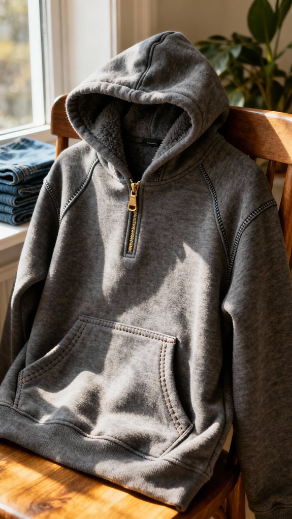 versatile french terry hoodies