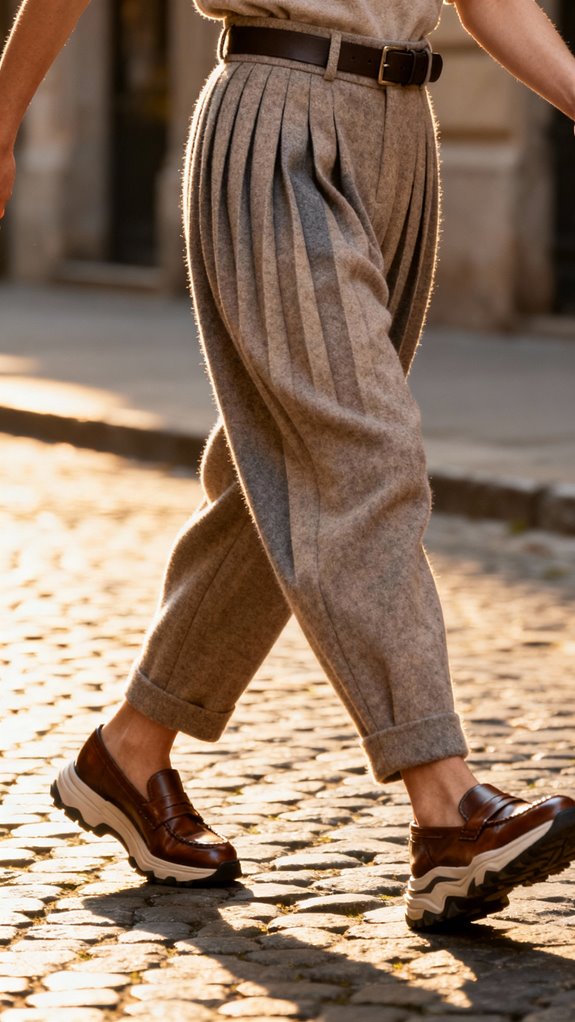 versatile high waisted trousers styling