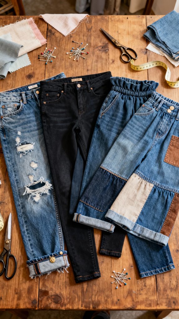 versatile jeans sewing pattern