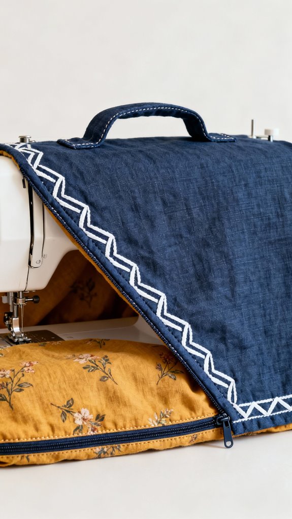 versatile reversible sewing cover