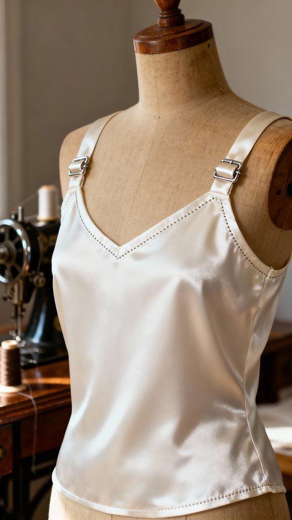 versatile straight neck camisole design