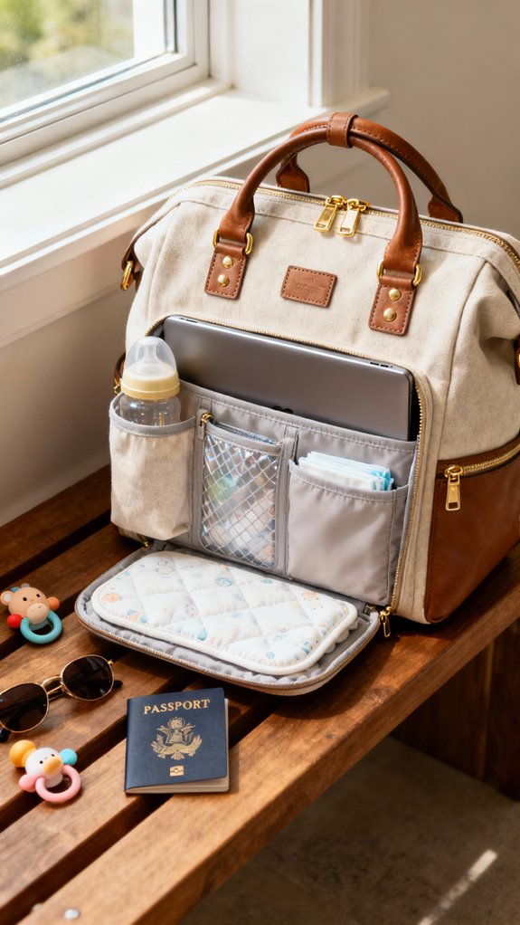 versatile travel diaper bag
