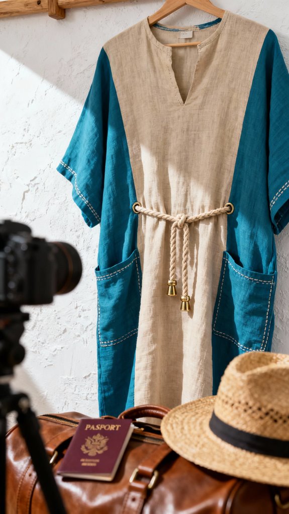 versatile unisex travel caftan
