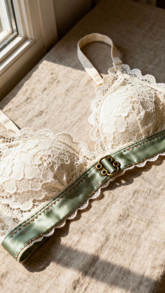 vintage bralette with elegance