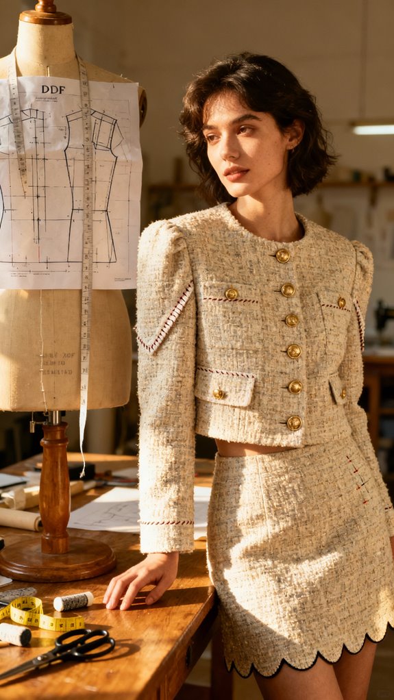 vintage cropped jacket patterns