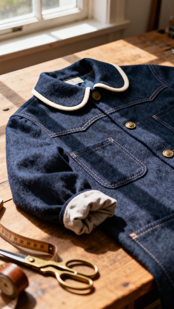 vintage inspired chore coat design