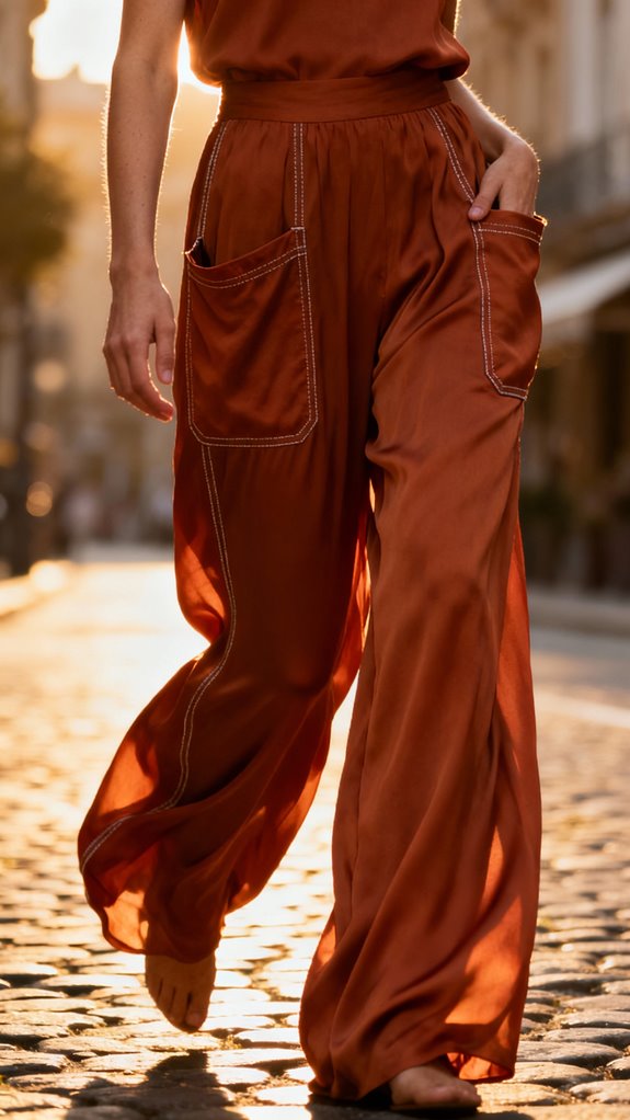 viscose baggy pants tips