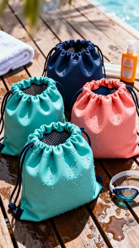 waterproof swim bag creation