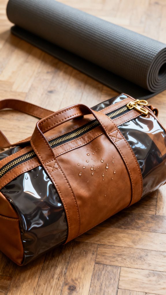waterproof yoga accessory pouch