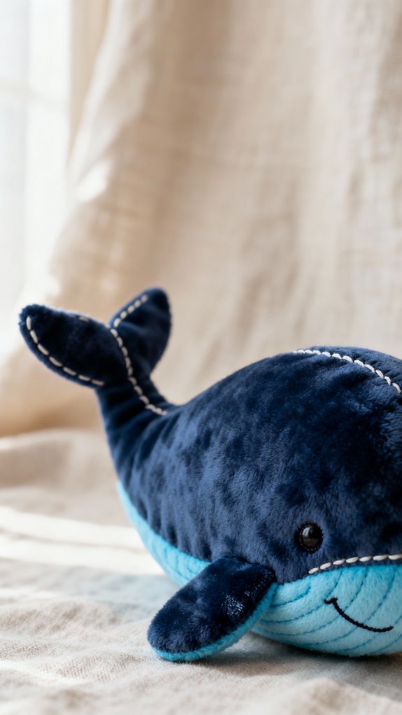 whale plushie sewing guide